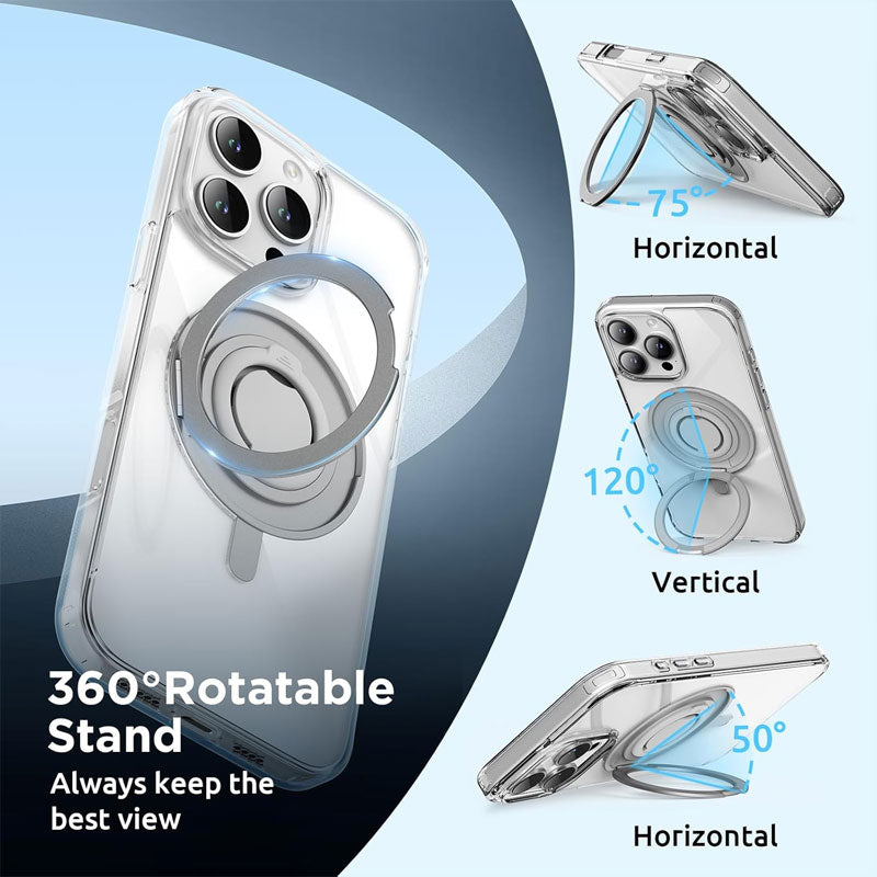 Magnetic Rotating Phone Case With Stand