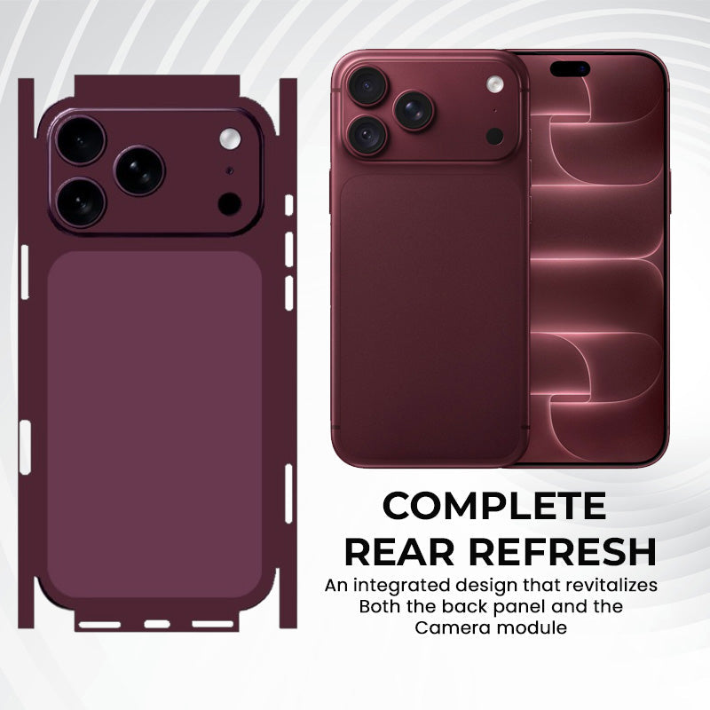📱✨ Premium Phone Back Skin — Complete Rear Refresh with Slim Case-Free Profile