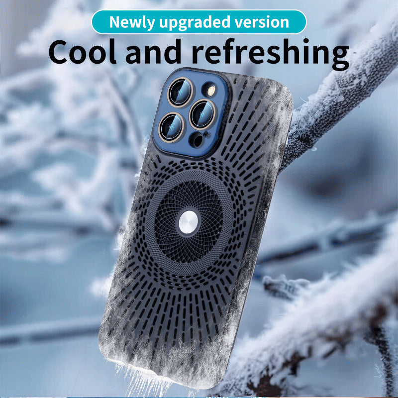Ice-Cooling Hollow Heat Dissipation Phone Case ❄️