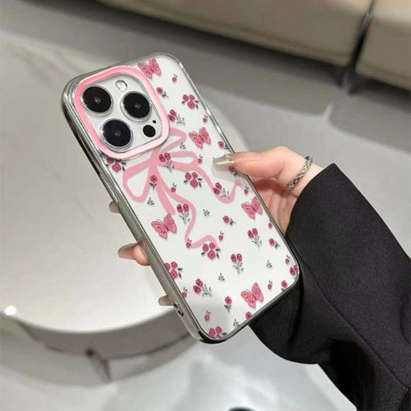 Full Floral Pink Phone Case