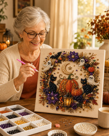 🎃Craft Your Own Sparkling Halloween Magic! ✨