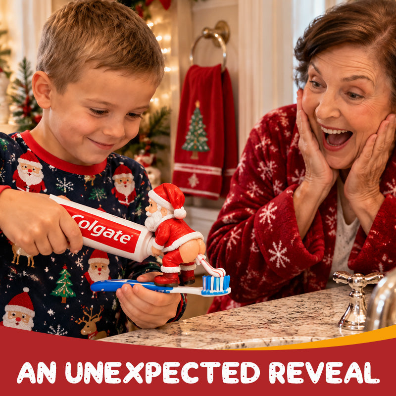🎅Santa Butt Toothpaste Squeezer — Same Toothpaste, Funnier Exit