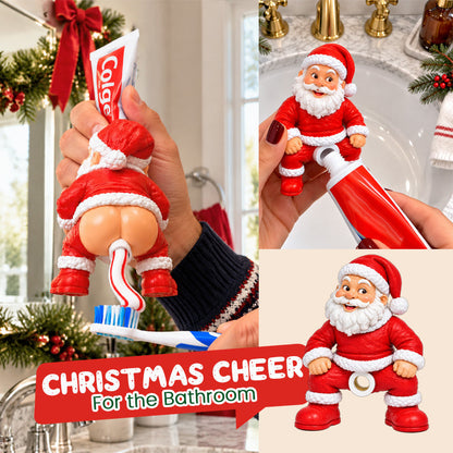 🎅Santa Butt Toothpaste Squeezer — Same Toothpaste, Funnier Exit