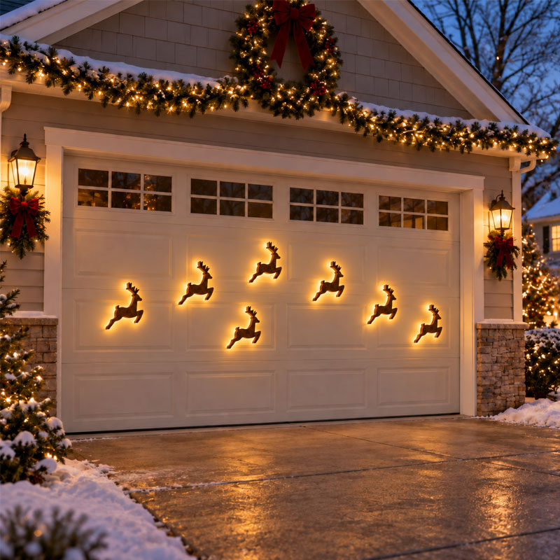 🦌✨ LED Christmas Wall Decor—Festive Wall Lights That Emit a Warm Glow