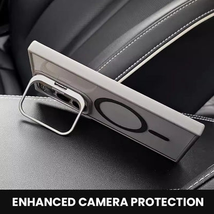 Magnetic Metal Lens Holder Phone Case