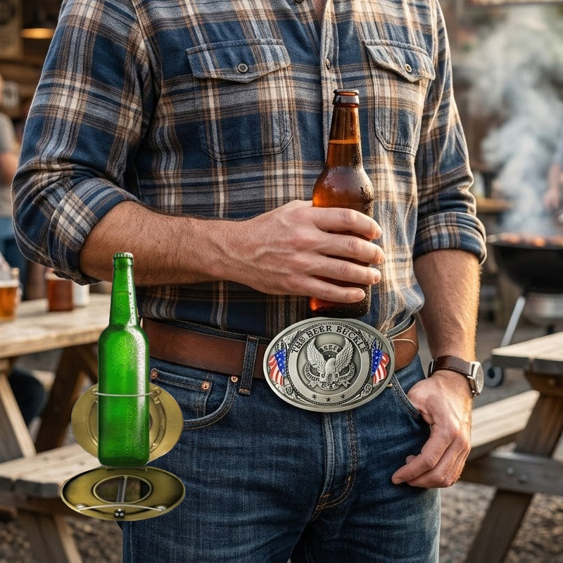 🎁The Ultimate Hands-Free Drink Holder! - 🧔 The most practical accessory a man can own! 🛠️