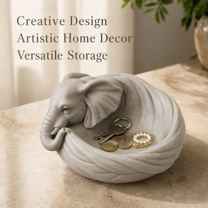 🐾✨ Animal Catchall Bowl for Keys – Cute Decorative Tray for Keys, Coins & Jewelry 🔑