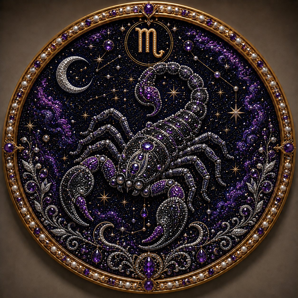 ♈✨Personalized 12 Zodiac Pearl Art Kit – Relax & Create! 🌌