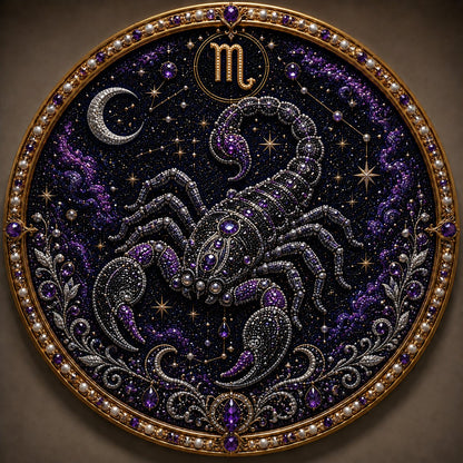 ♈✨Personalized 12 Zodiac Pearl Art Kit – Relax & Create! 🌌