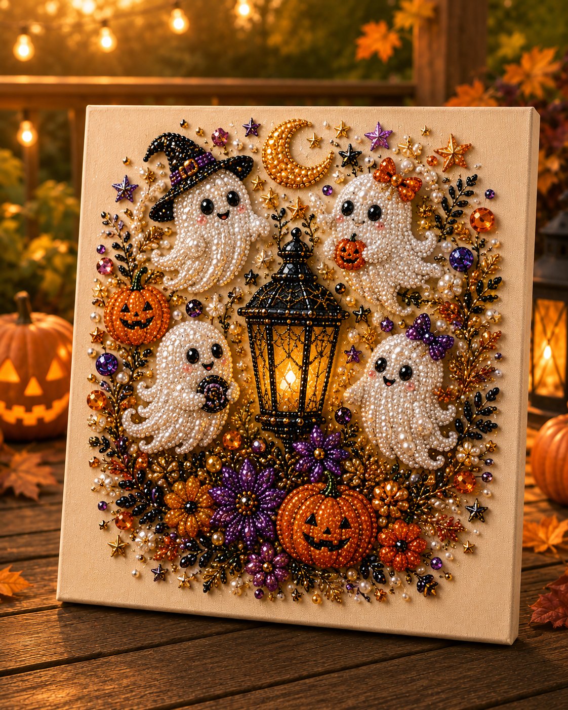 🎃Craft Your Own Sparkling Halloween Magic! ✨
