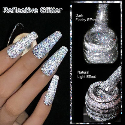 👍2024 New Arrival- 50% OFF💥High Density Glitter Nail Gel Polish