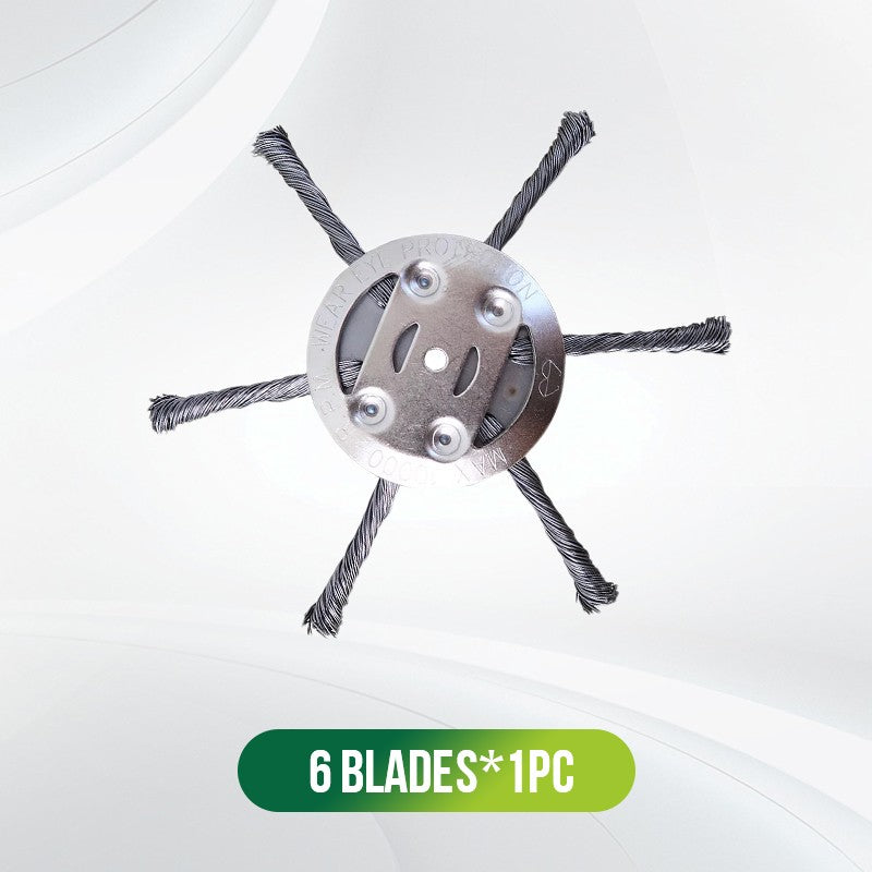 🔥 Replaceable cutting head for lawn mower / string trimmer - steel cutting head for lawn mowing 🌿✂️⚙️