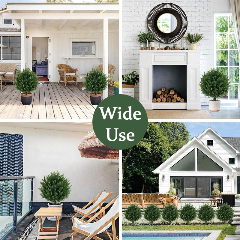 🌿Artificial Cedar Landscape Tree – Outdoor Porch & Garden Decor☀️