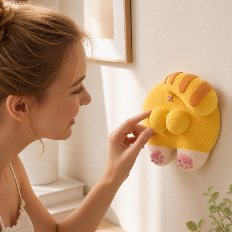 🐱Whimsical Cat Butt Switch Cover -  Home Decor & Wall Flaw Concealer