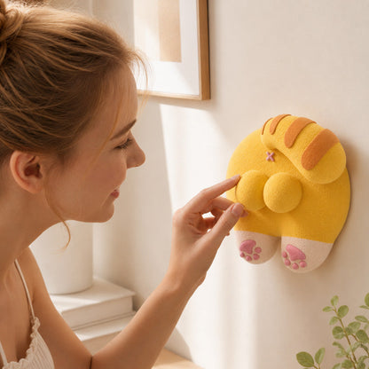 🐱Whimsical Cat Butt Switch Cover -  Home Decor & Wall Flaw Concealer