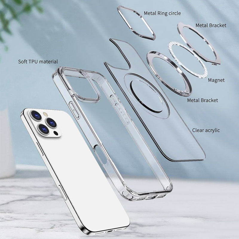 Magnetic Rotating Phone Case With Stand