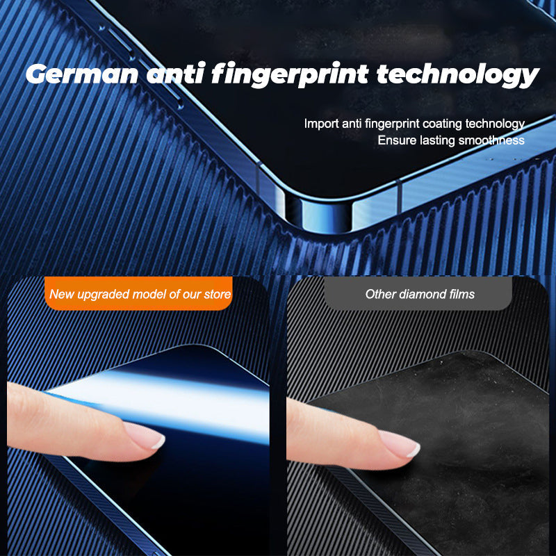 Pull-out Dustproof Second Sticker Mobile Phone Tempered Film