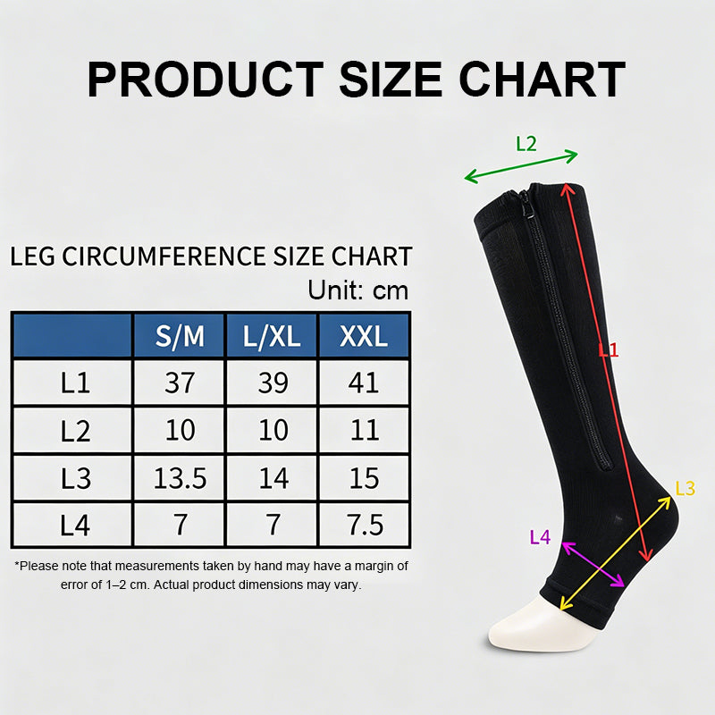 🏃‍♂️ Sports Zipper Socks – Comfort, Support & Easy On/Off