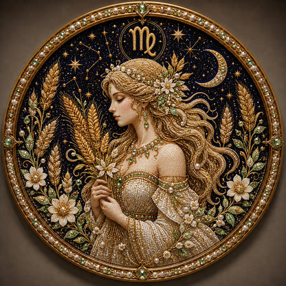 ♈✨Personalized 12 Zodiac Pearl Art Kit – Relax & Create! 🌌