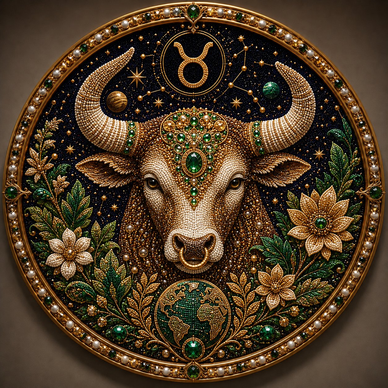 ♈✨Personalized 12 Zodiac Pearl Art Kit – Relax & Create! 🌌