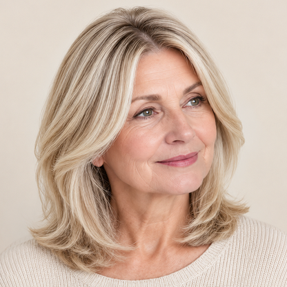✨Confidence Hair Topper -- Natural-Looking Volume Without the Wig