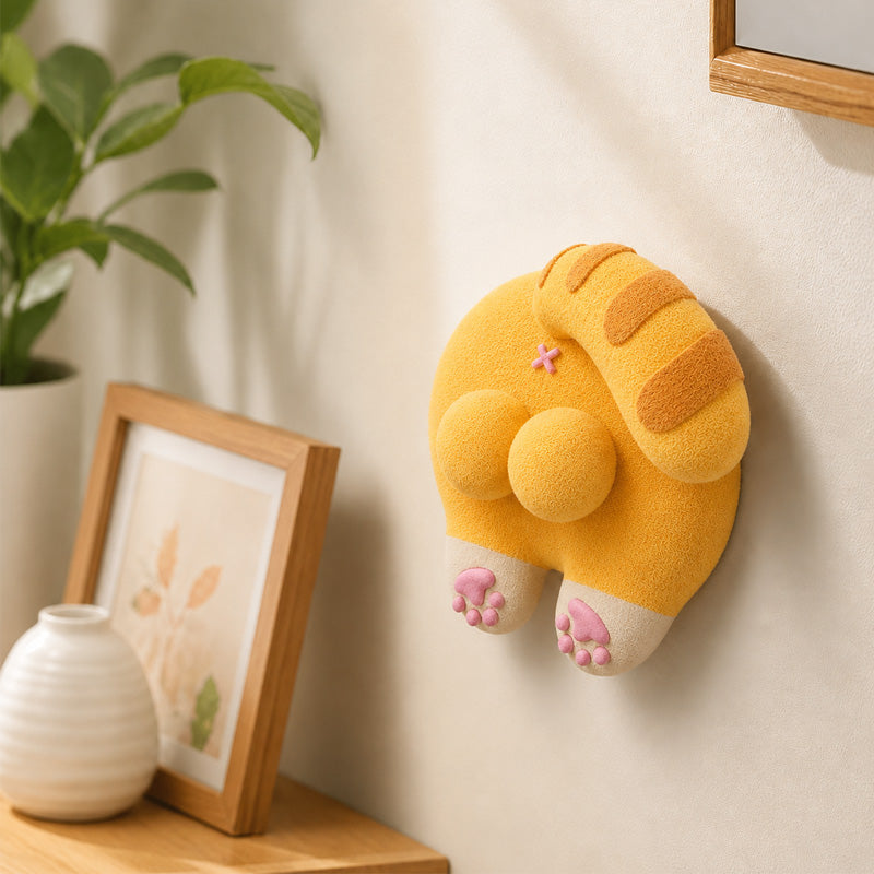 🐱Whimsical Cat Butt Switch Cover -  Home Decor & Wall Flaw Concealer