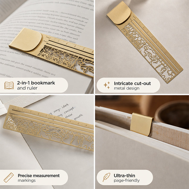 📚The Ultimate Elegant 2-in-1 Tool For Bookworms! ✨
