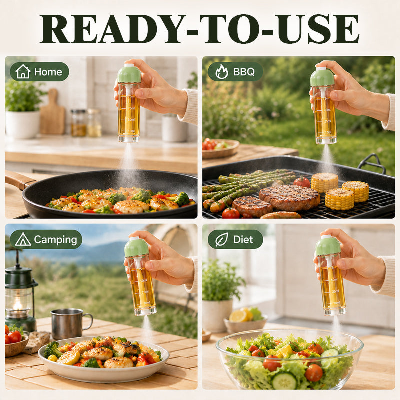 🍳💧 Downward-Spray Cooking Oil Sprayer