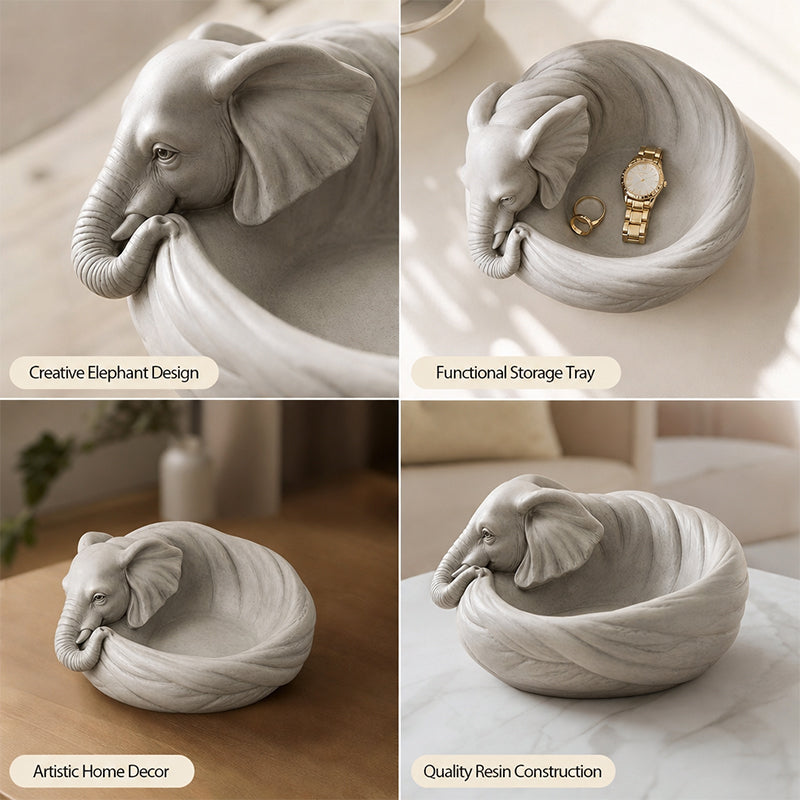 🐾✨ Animal Catchall Bowl for Keys – Cute Decorative Tray for Keys, Coins & Jewelry 🔑