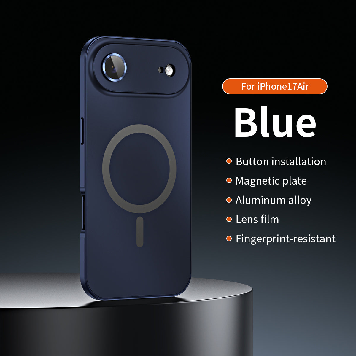 Magnetic Aluminum Metal Frame Protective Case For iPhone
