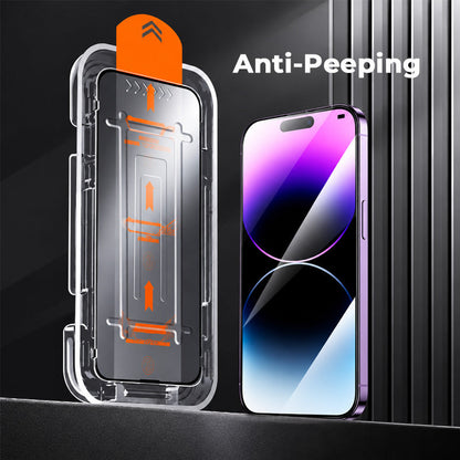 📱Privacy Screen Protector — Easy Install Tray, Less Dust, Clear Front View