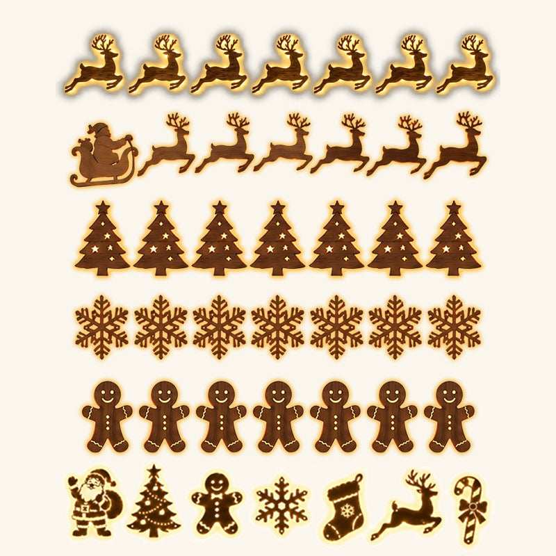 🦌✨ LED Christmas Wall Decor—Festive Wall Lights That Emit a Warm Glow