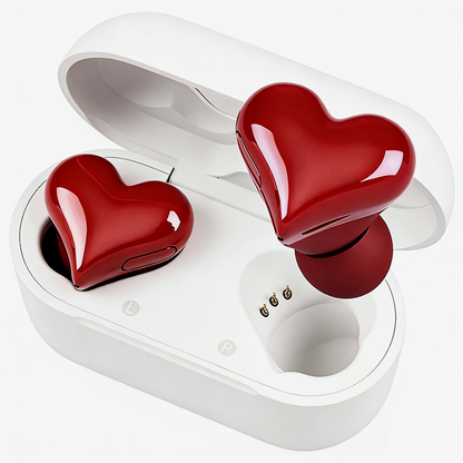 ❤️Valentine's Day Special Offer❤️ Heart-Shaped Wireless Earbuds