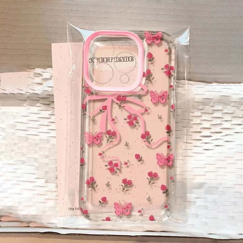 Full Floral Pink Phone Case