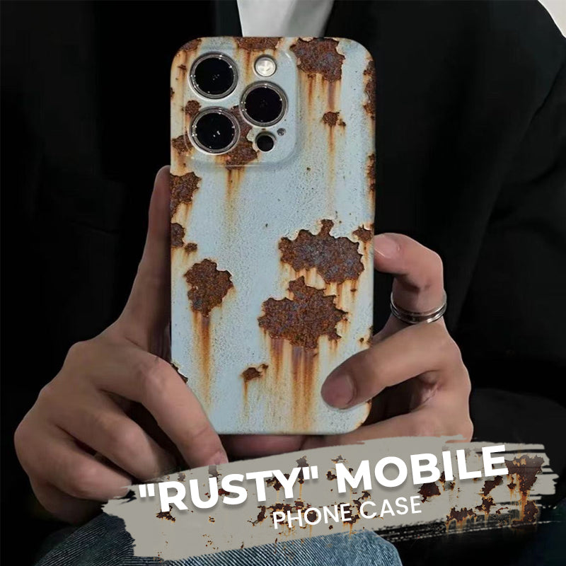 Shabby industrial style phone case