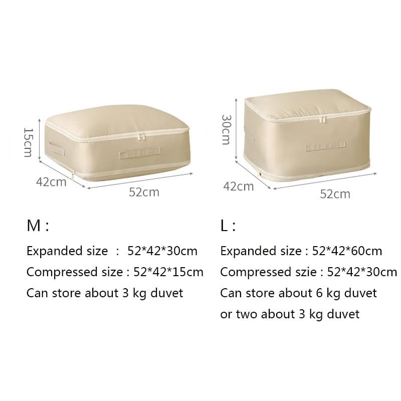 Compression Duvet Storage Bag Large Capacity