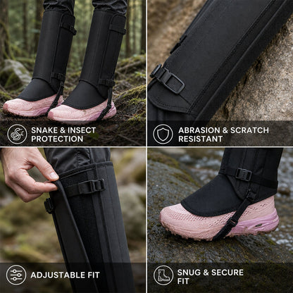 🛡️Hike Fearlessly: Anti-Snake & Thorn Gaiters! 🐍🌲