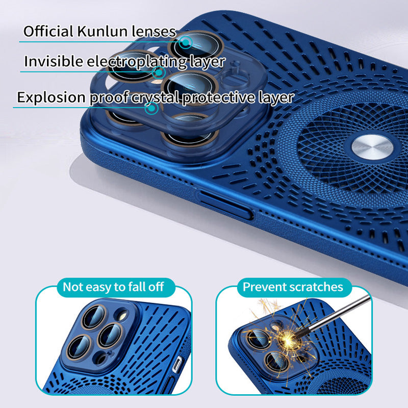 Ice-Cooling Hollow Heat Dissipation Phone Case ❄️