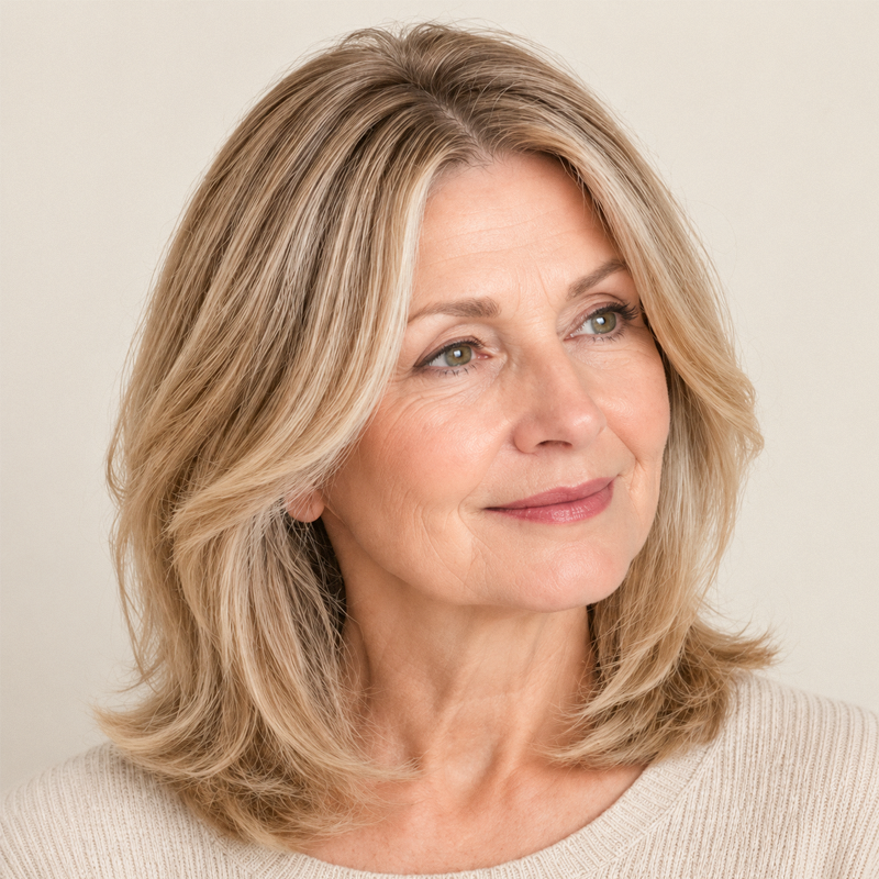 ✨Confidence Hair Topper -- Natural-Looking Volume Without the Wig