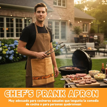 🔥 “Chef” apron — The barbecue gift no one sees coming