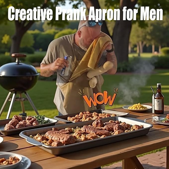 🔥 “Chef” apron — The barbecue gift no one sees coming