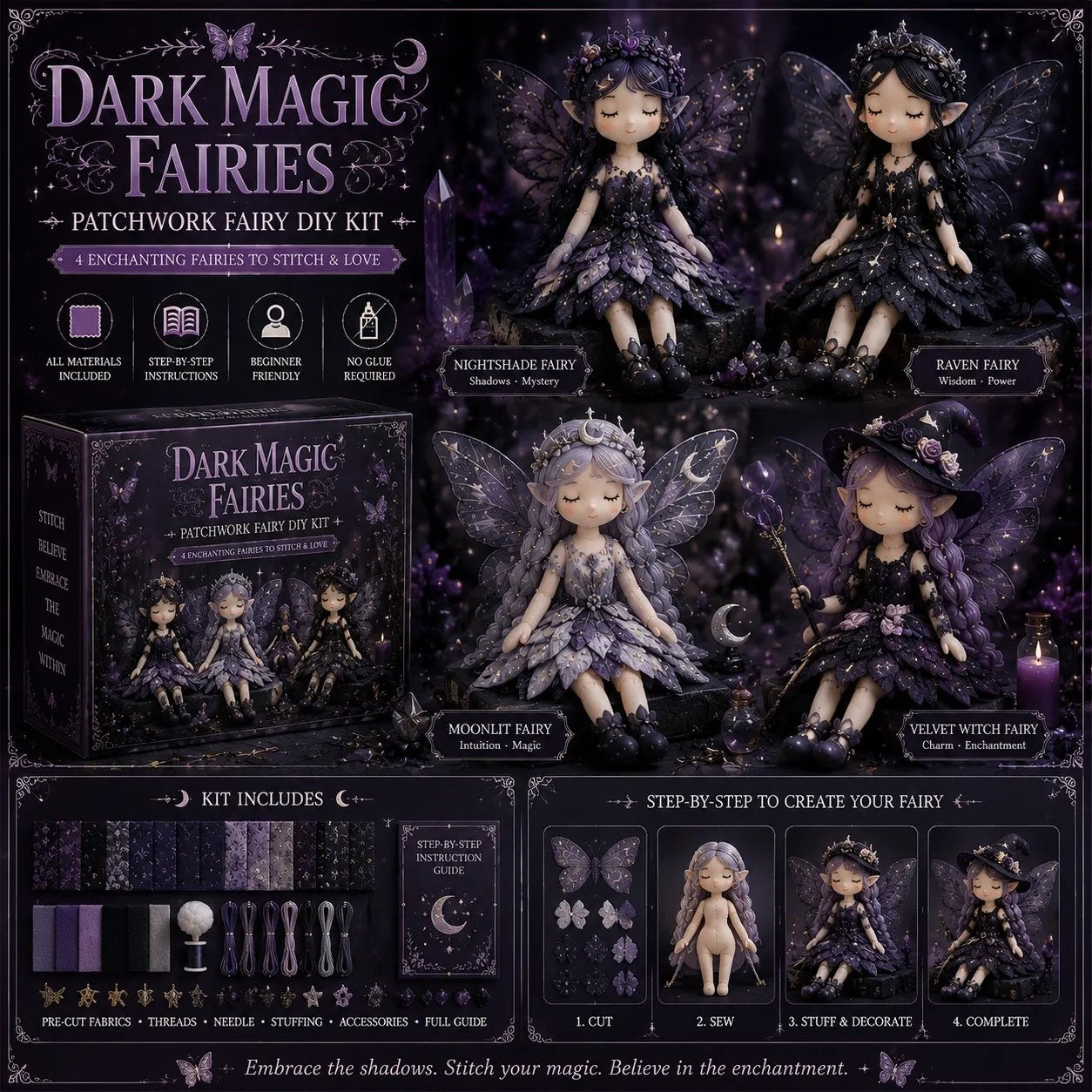 🔥Weekly Special Sale 47%OFF - 🧵Fairy Patchwork DIY Collection