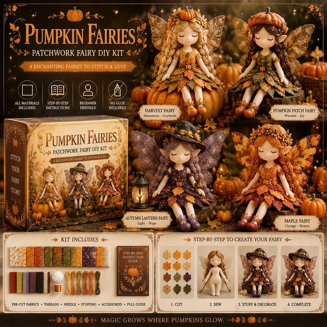 🔥Weekly Special Sale 47%OFF - 🧵Fairy Patchwork DIY Collection