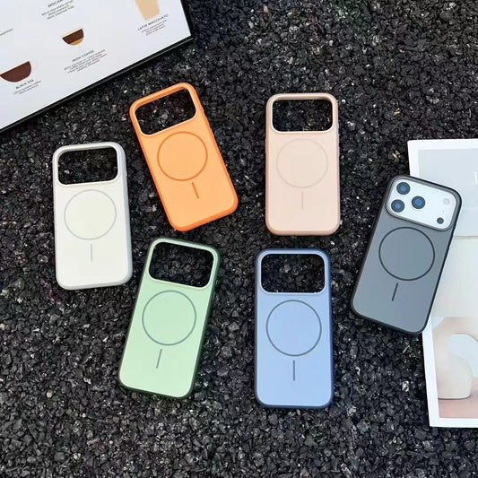 Frosted Skin-Feel Magnetic Phone Case