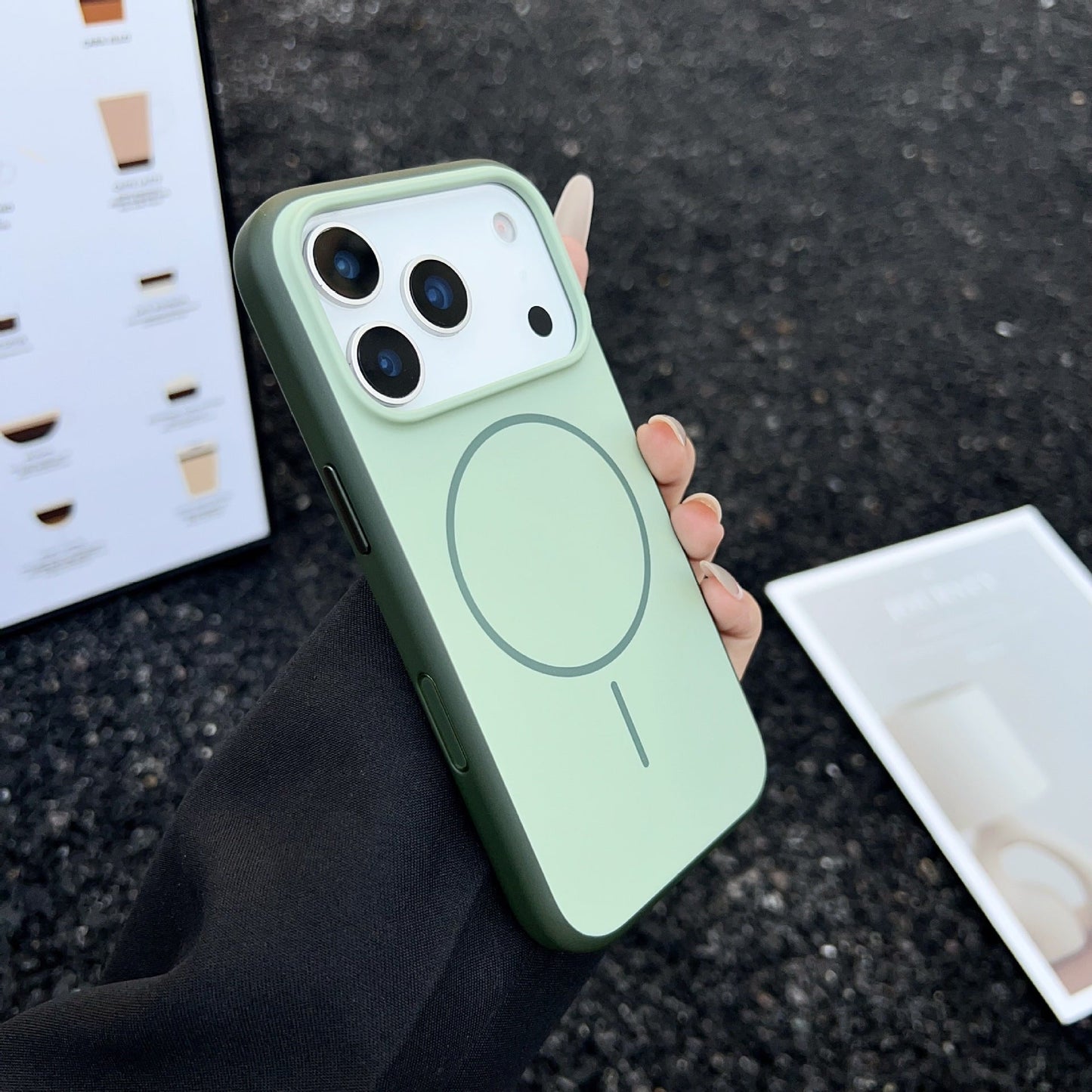 Frosted Skin-Feel Magnetic Phone Case