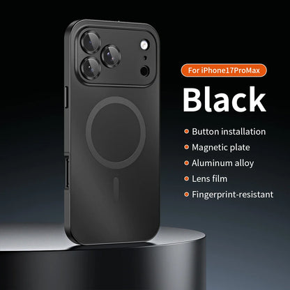 Magnetic Aluminum Metal Frame Protective Case For iPhone