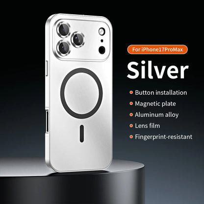 Magnetic Aluminum Metal Frame Protective Case For iPhone