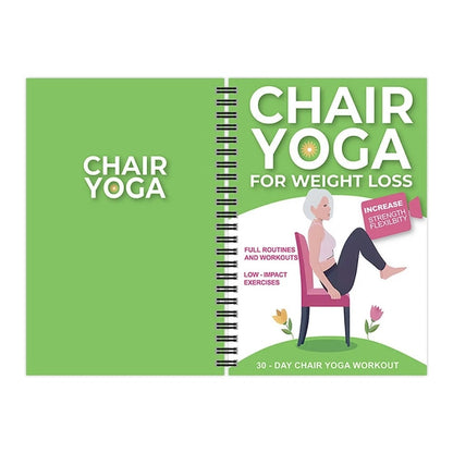 🔥Chair Yoga for Seniors: 40+ Simple Light-Resistance Exercises for Strength, Mobility, Balance & Weight Loss
