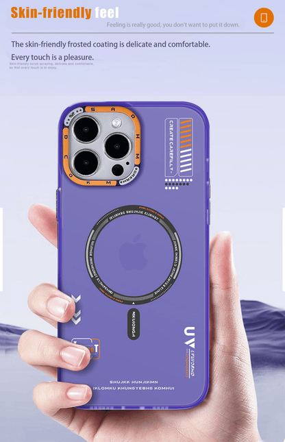Silicone Magnetic Frosted Phone Case