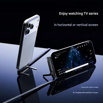 ⚡Foldable Charging Stand Cable